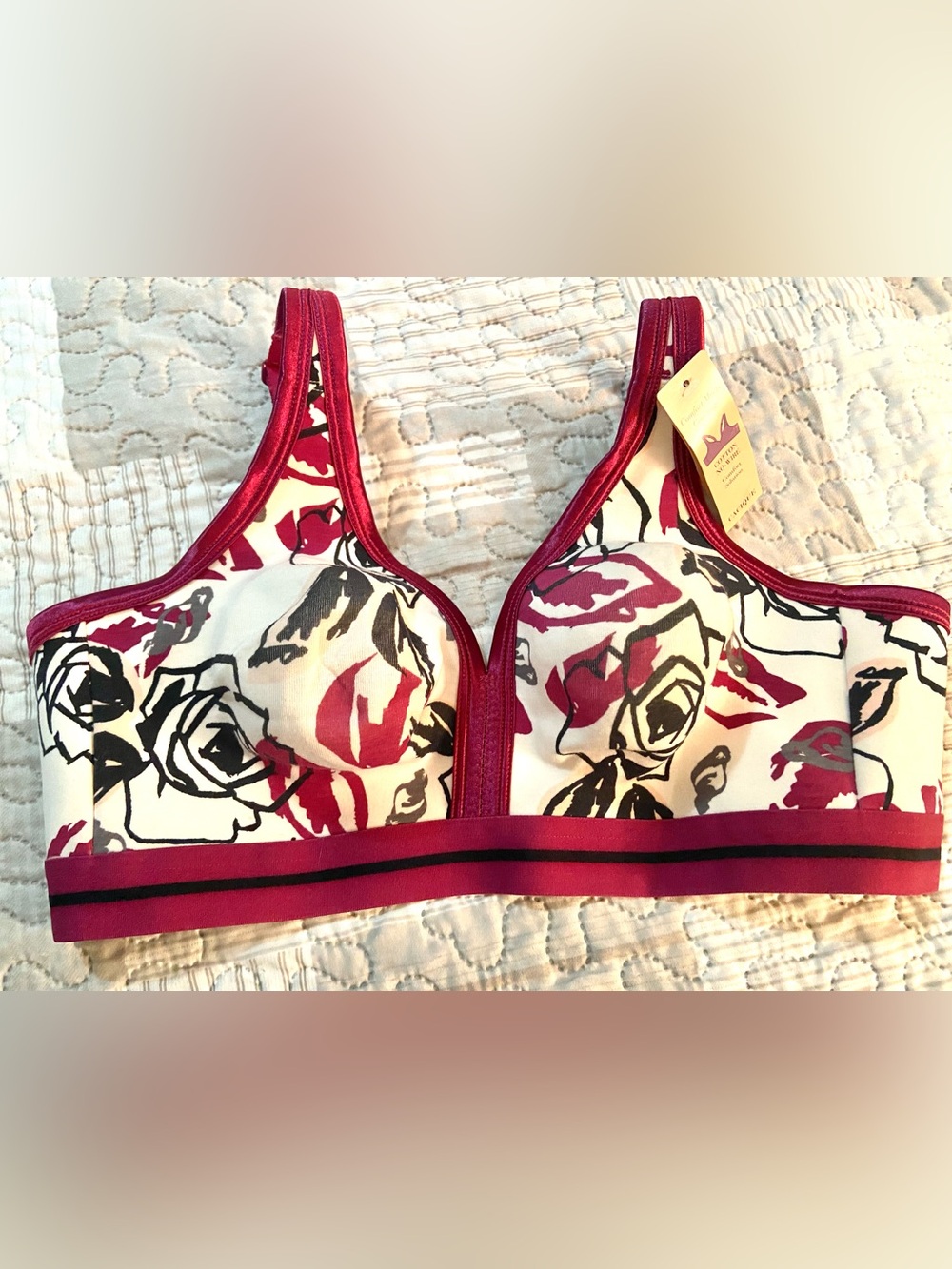 Cacique 40 C by Lane Bryant Cotton No Wire Comfort Bra